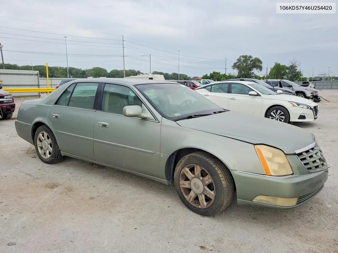 2006 Cadillac Dts VIN: 1G6KD57Y46U254420 Lot: 59630126
