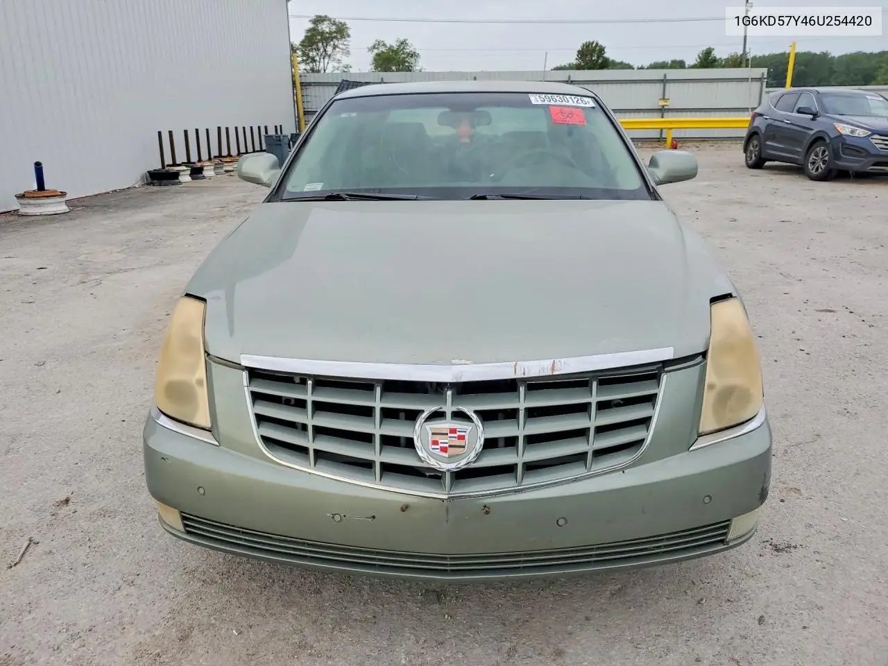 2006 Cadillac Dts VIN: 1G6KD57Y46U254420 Lot: 59630126