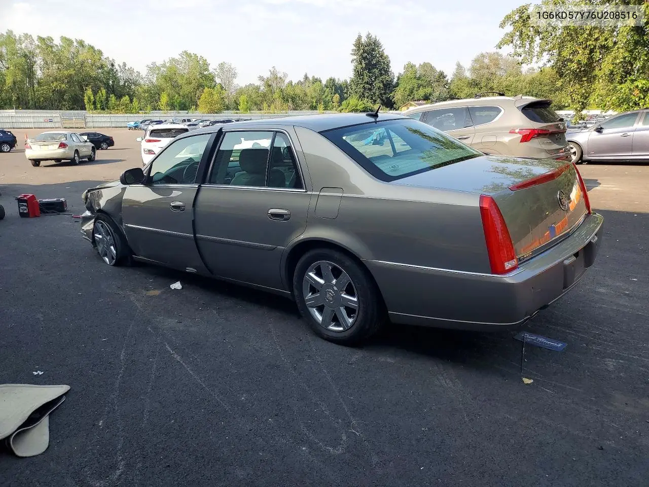 2006 Cadillac Dts VIN: 1G6KD57Y76U208516 Lot: 61630136