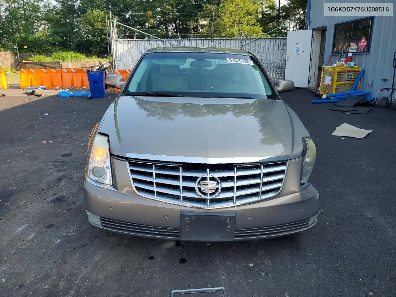 2006 Cadillac Dts VIN: 1G6KD57Y76U208516 Lot: 61630136