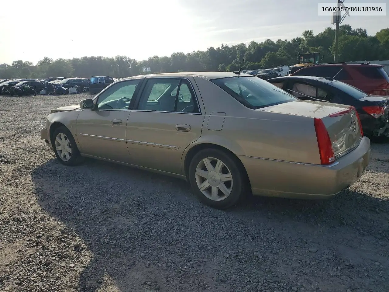 2006 Cadillac Dts VIN: 1G6KD57Y86U181956 Lot: 61765496