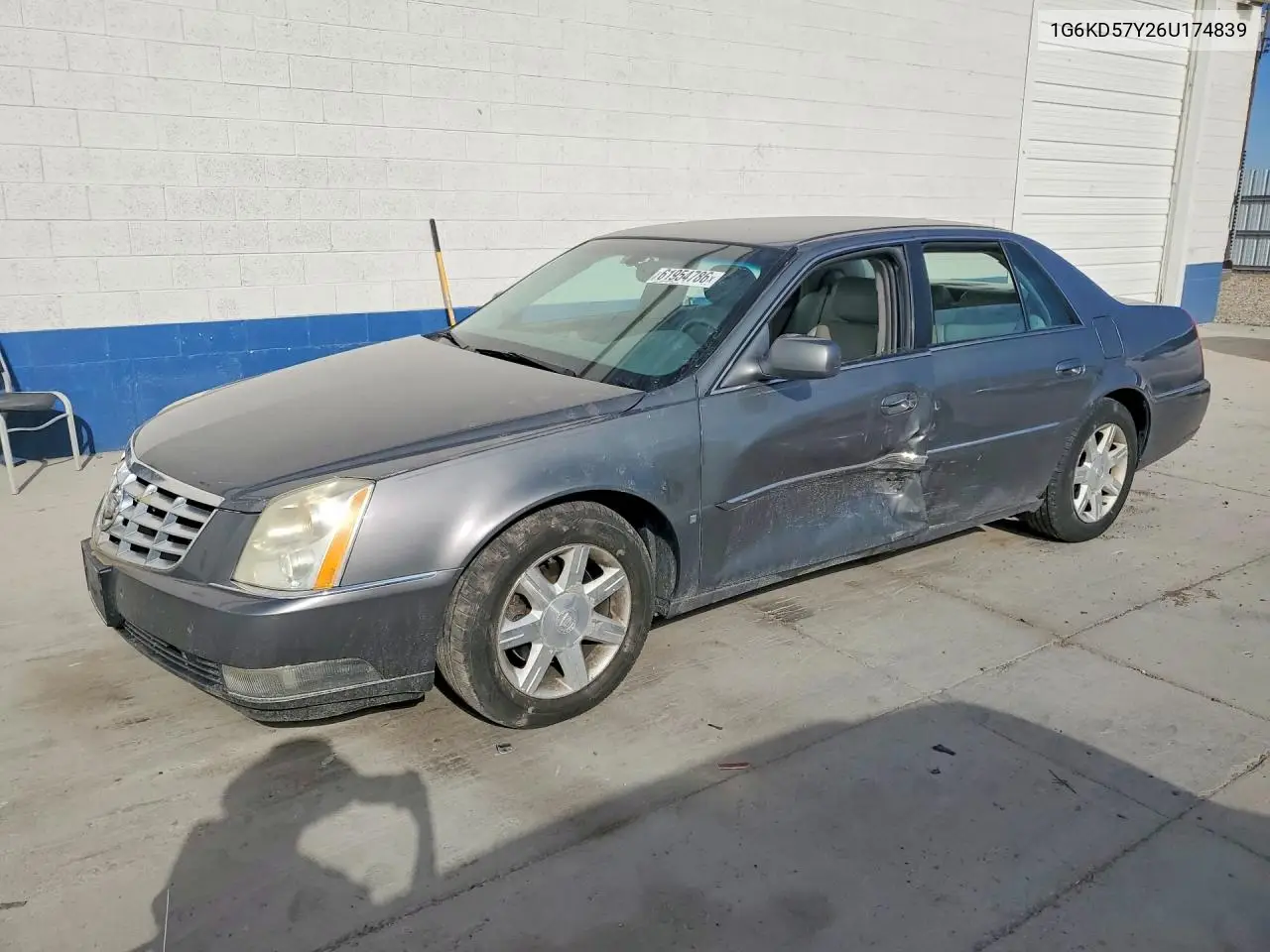 2006 Cadillac Dts VIN: 1G6KD57Y26U174839 Lot: 61954786