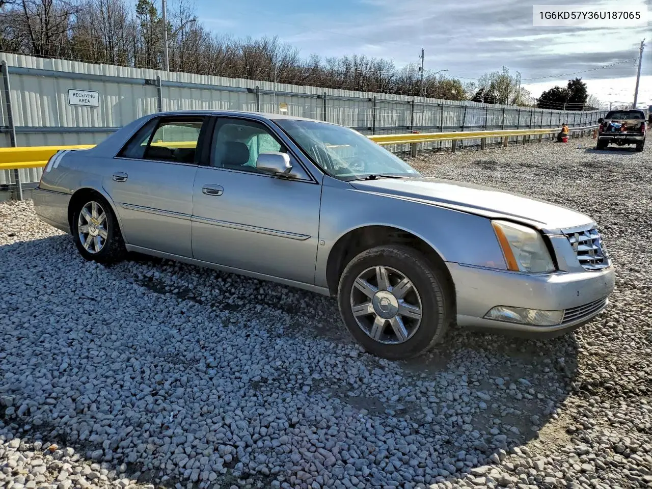 2006 Cadillac Dts VIN: 1G6KD57Y36U187065 Lot: 96178975