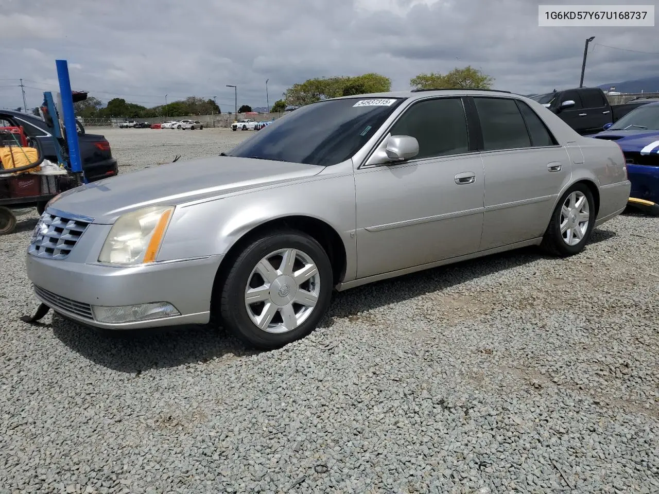 2007 Cadillac Dts VIN: 1G6KD57Y67U168737 Lot: 54937315