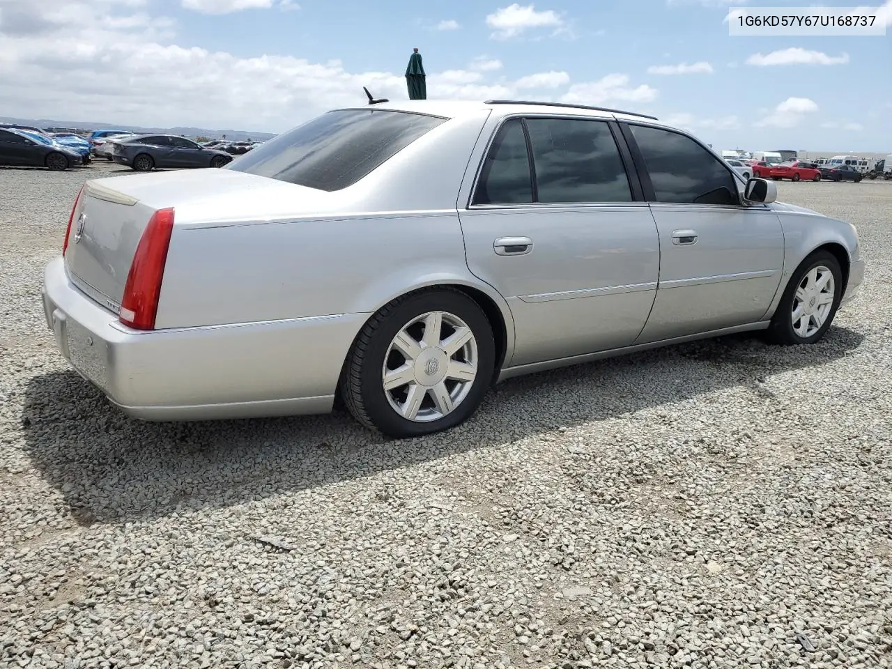2007 Cadillac Dts VIN: 1G6KD57Y67U168737 Lot: 54937315
