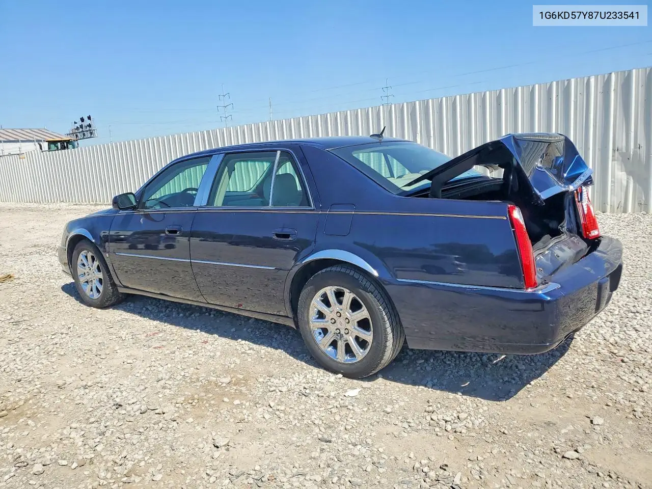 2007 Cadillac Dts VIN: 1G6KD57Y87U233541 Lot: 56099006