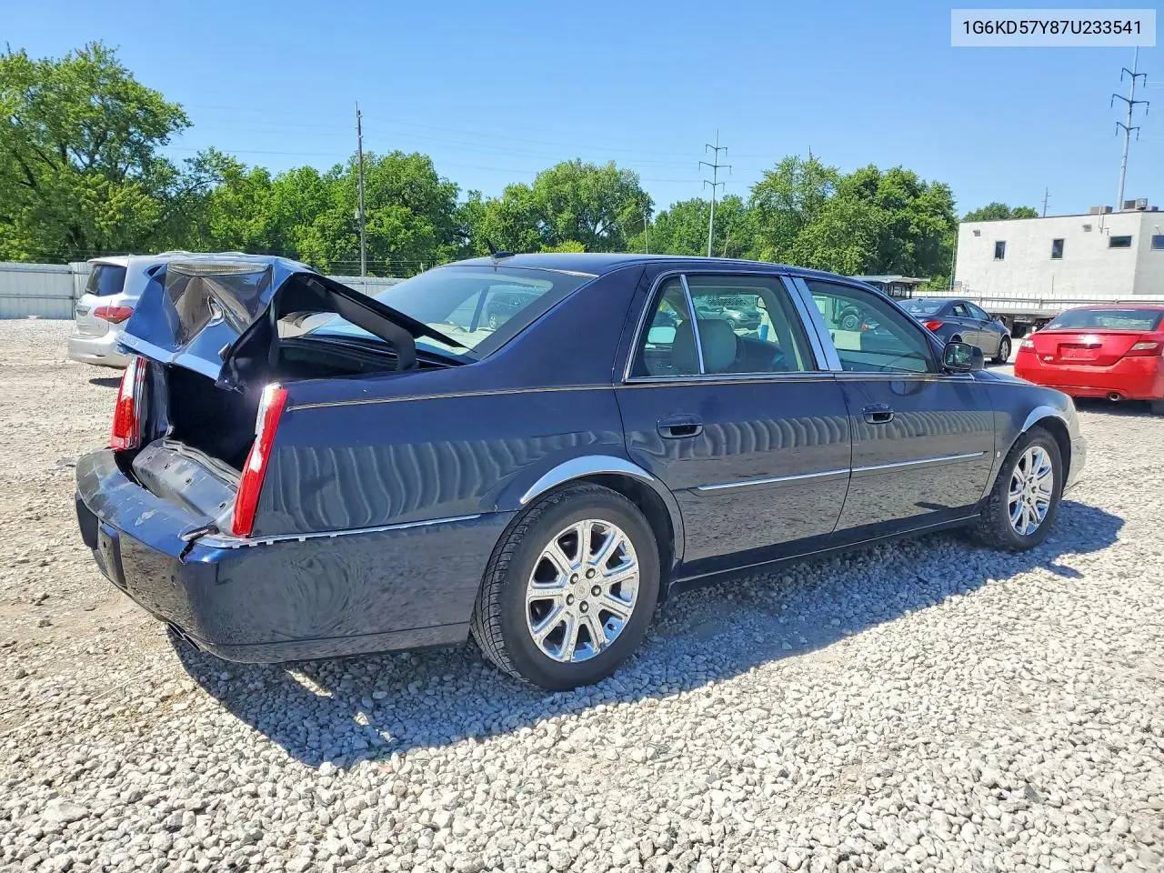 2007 Cadillac Dts VIN: 1G6KD57Y87U233541 Lot: 56099006