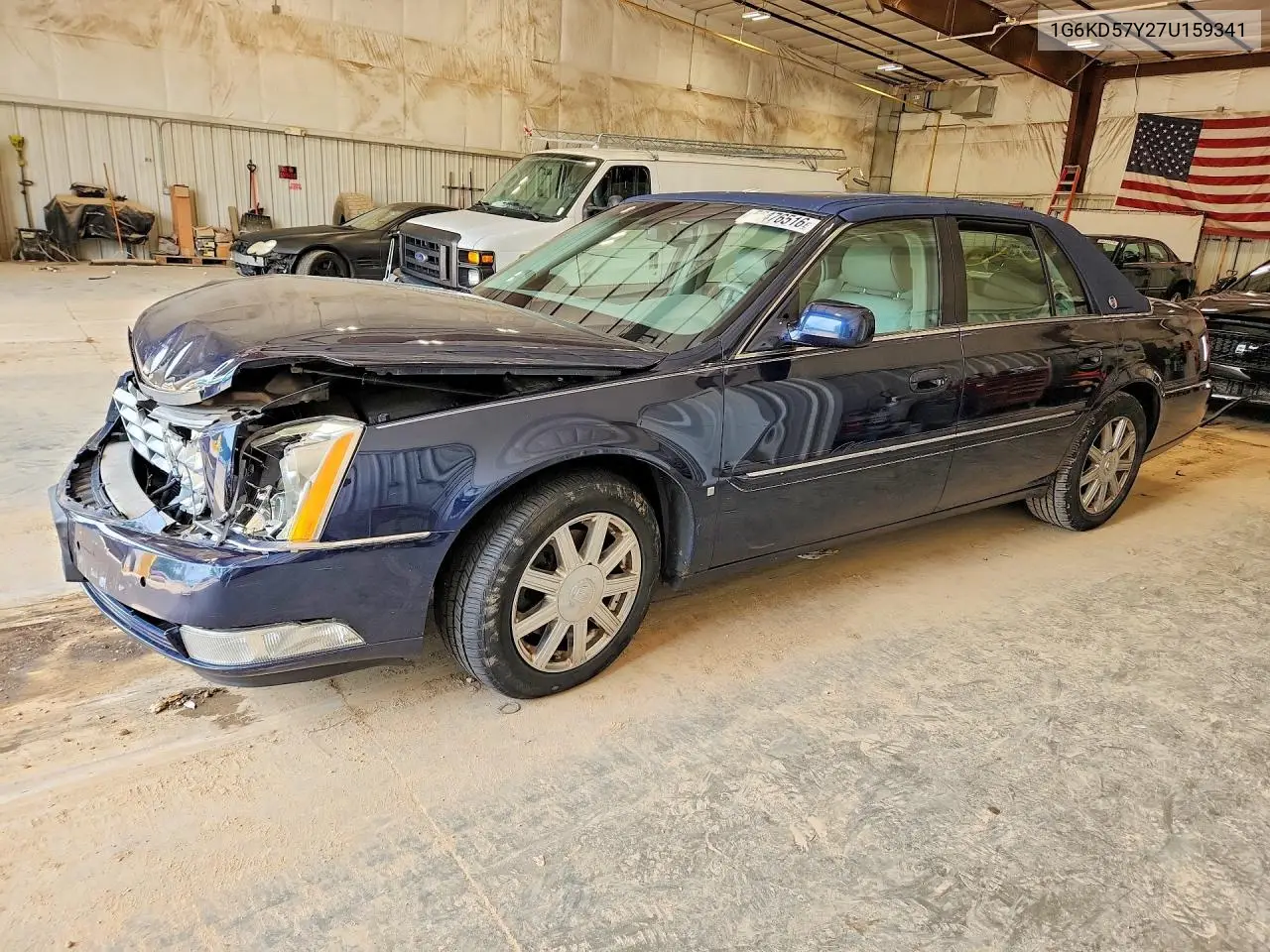 2007 Cadillac Dts VIN: 1G6KD57Y27U159341 Lot: 56476516