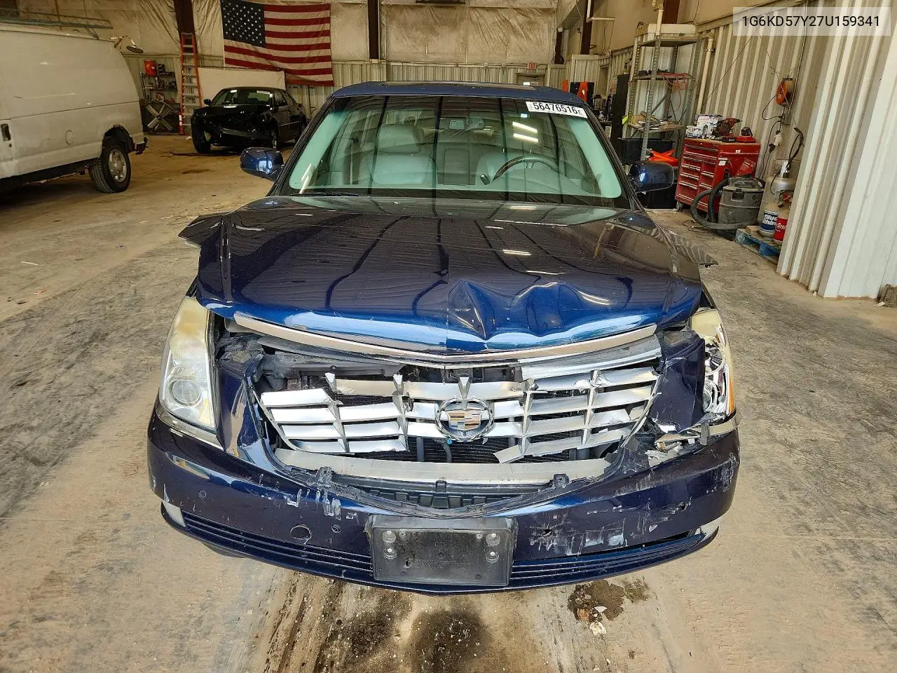 2007 Cadillac Dts VIN: 1G6KD57Y27U159341 Lot: 56476516