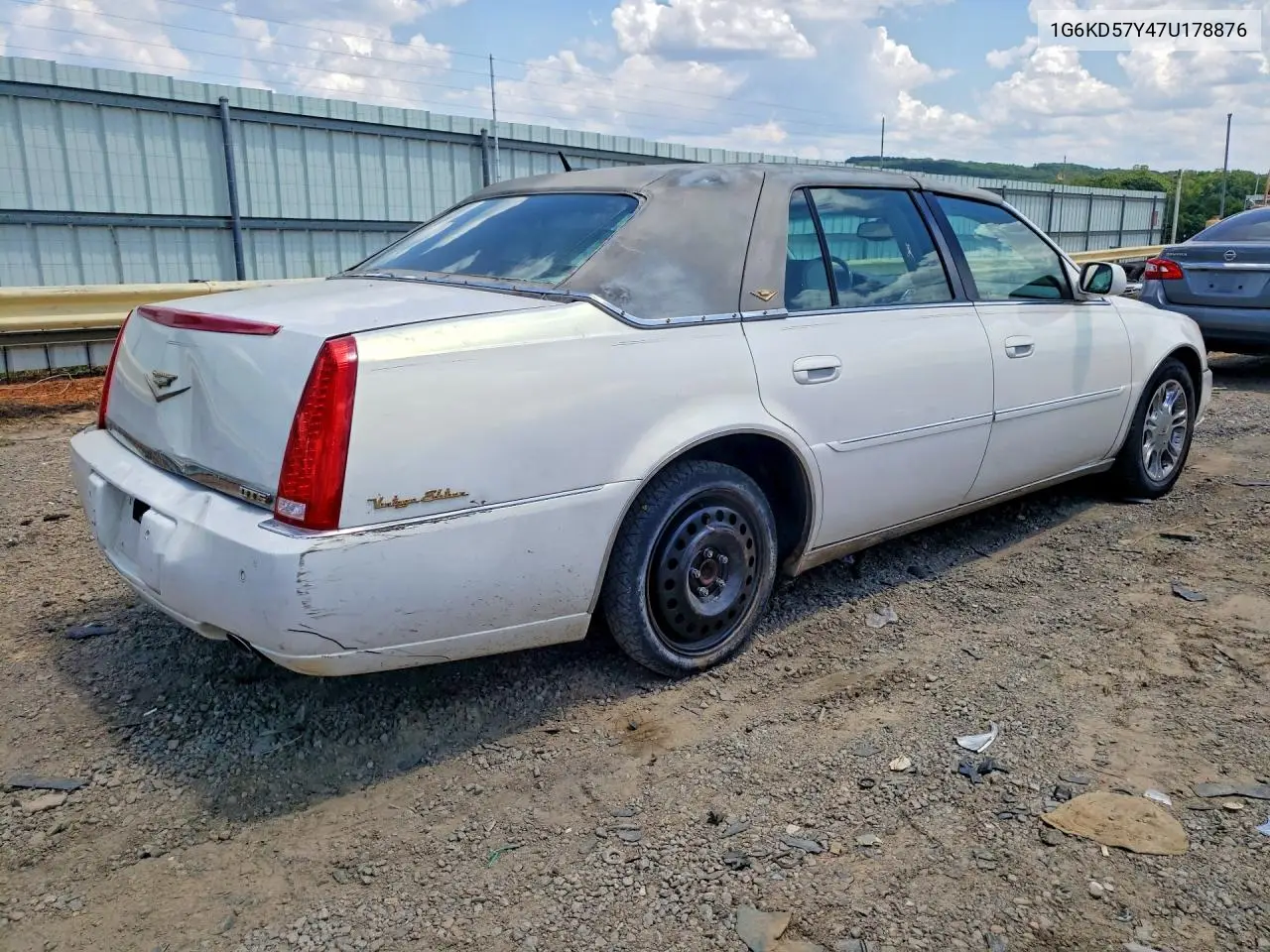 2007 Cadillac Dts VIN: 1G6KD57Y47U178876 Lot: 56540516