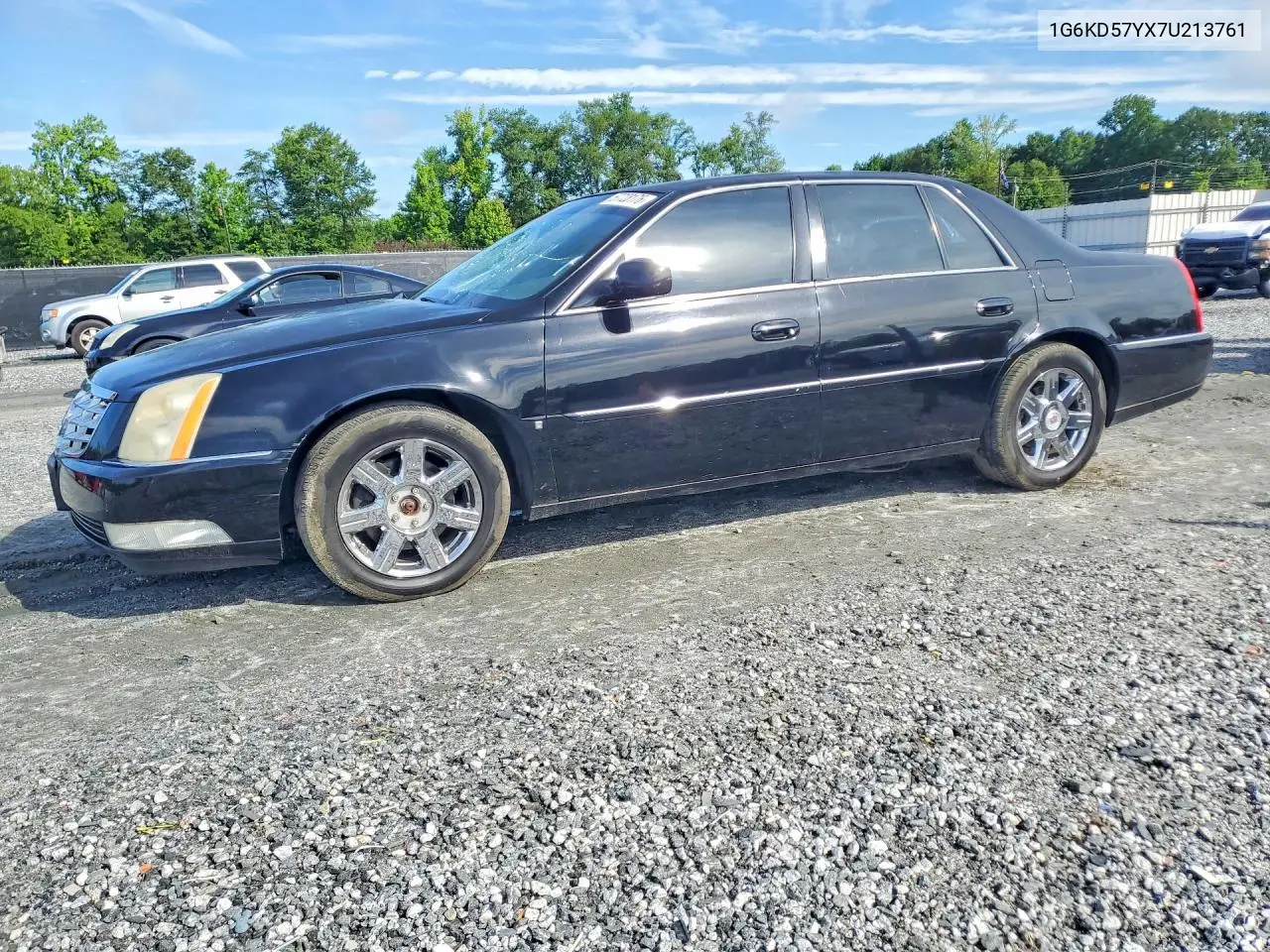 2007 Cadillac Dts VIN: 1G6KD57YX7U213761 Lot: 57728176