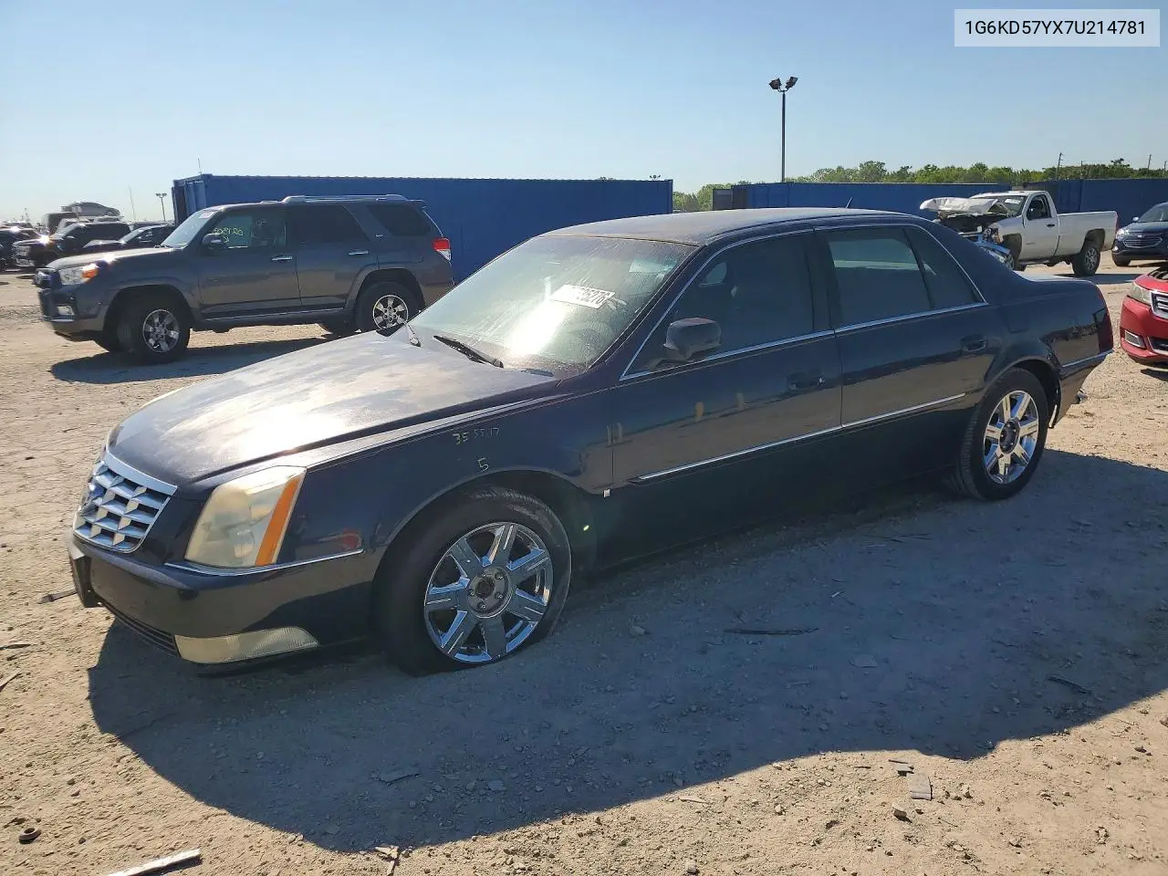 2007 Cadillac Dts VIN: 1G6KD57YX7U214781 Lot: 57735276