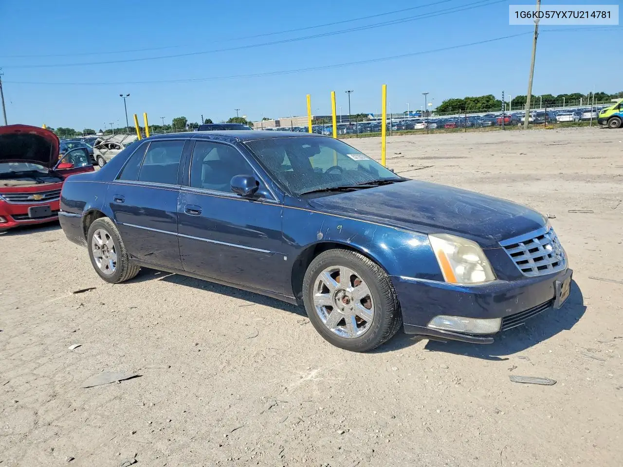 2007 Cadillac Dts VIN: 1G6KD57YX7U214781 Lot: 57735276