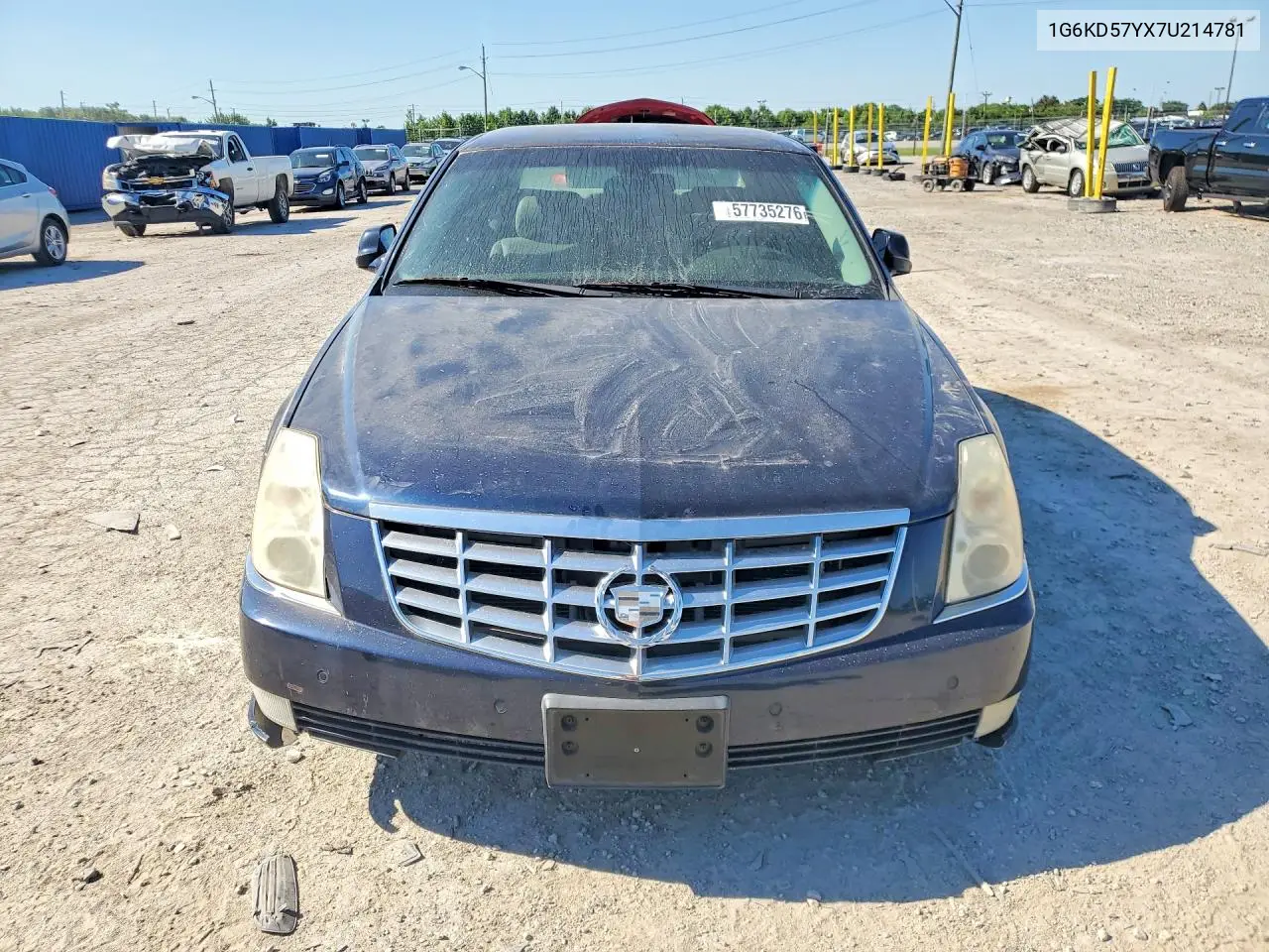 2007 Cadillac Dts VIN: 1G6KD57YX7U214781 Lot: 57735276