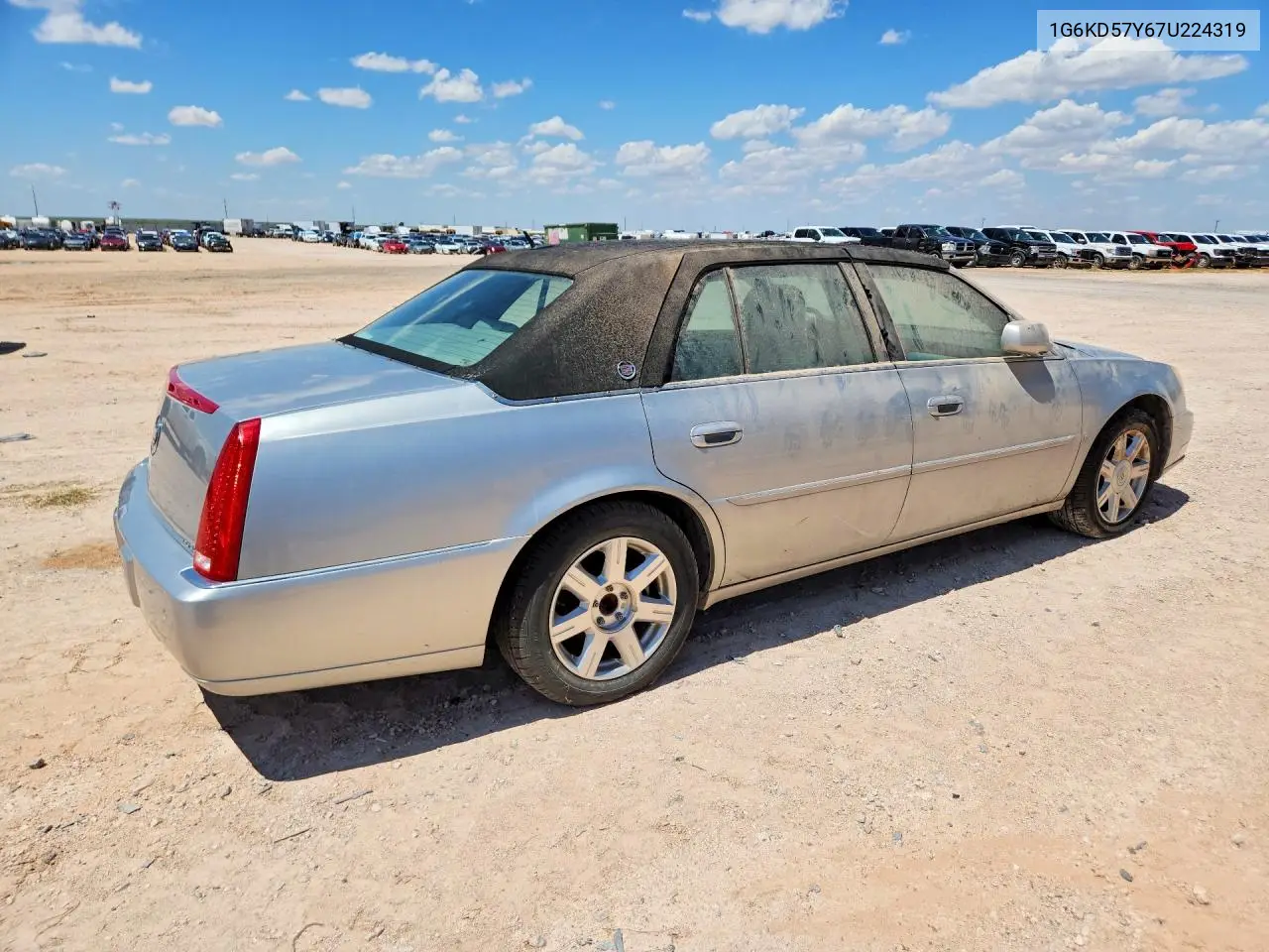 2007 Cadillac Dts VIN: 1G6KD57Y67U224319 Lot: 57747196