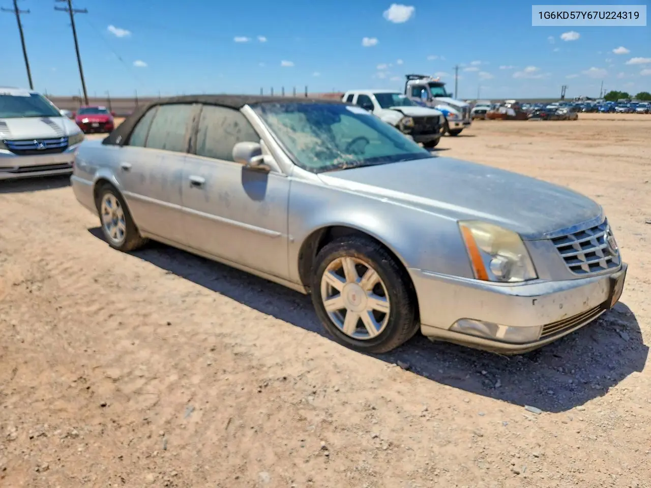 2007 Cadillac Dts VIN: 1G6KD57Y67U224319 Lot: 57747196
