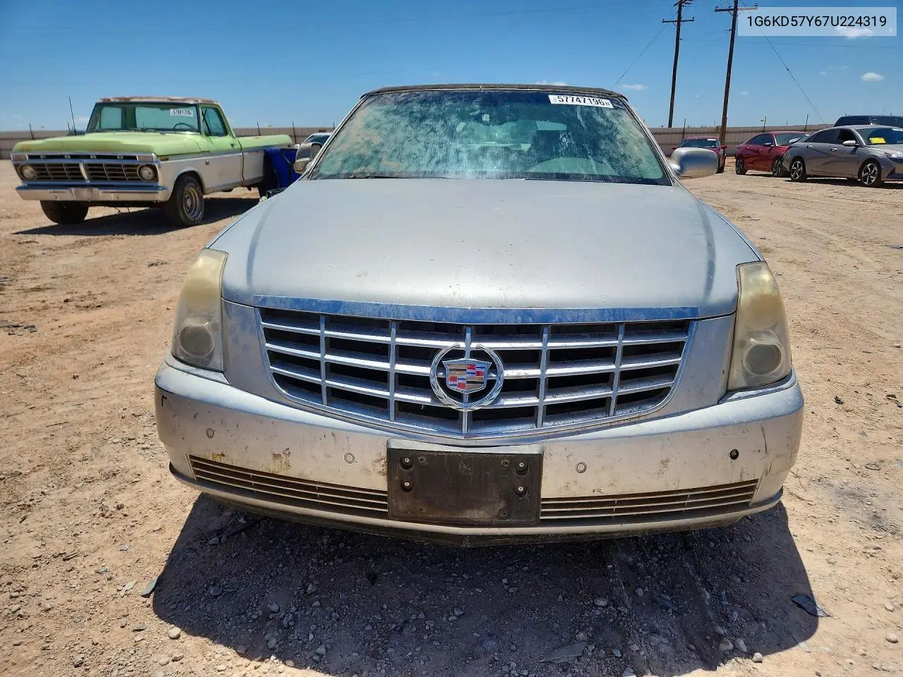 2007 Cadillac Dts VIN: 1G6KD57Y67U224319 Lot: 57747196