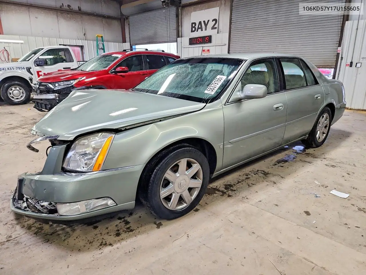 2007 Cadillac Dts VIN: 1G6KD57Y17U155605 Lot: 58379166
