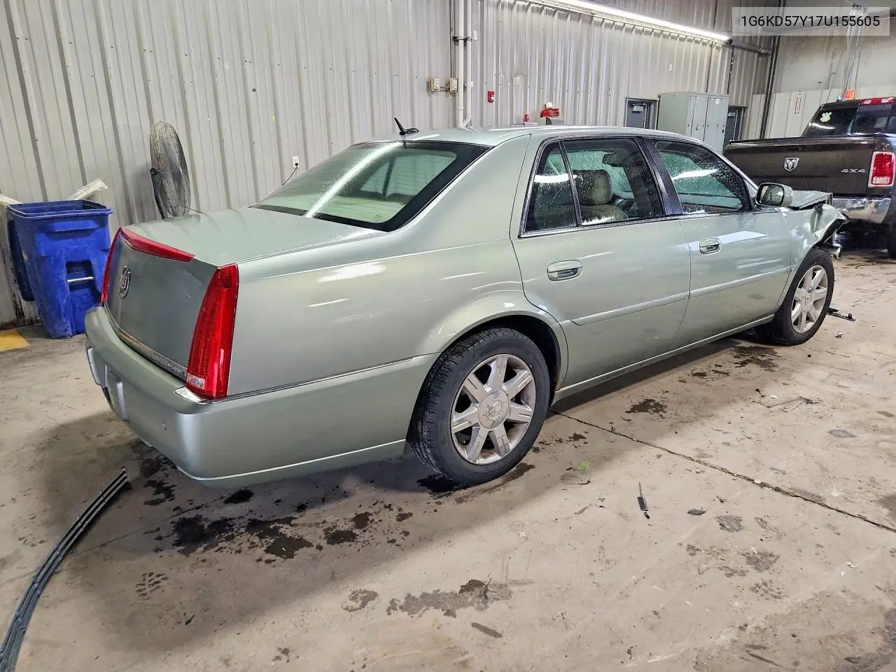 2007 Cadillac Dts VIN: 1G6KD57Y17U155605 Lot: 58379166