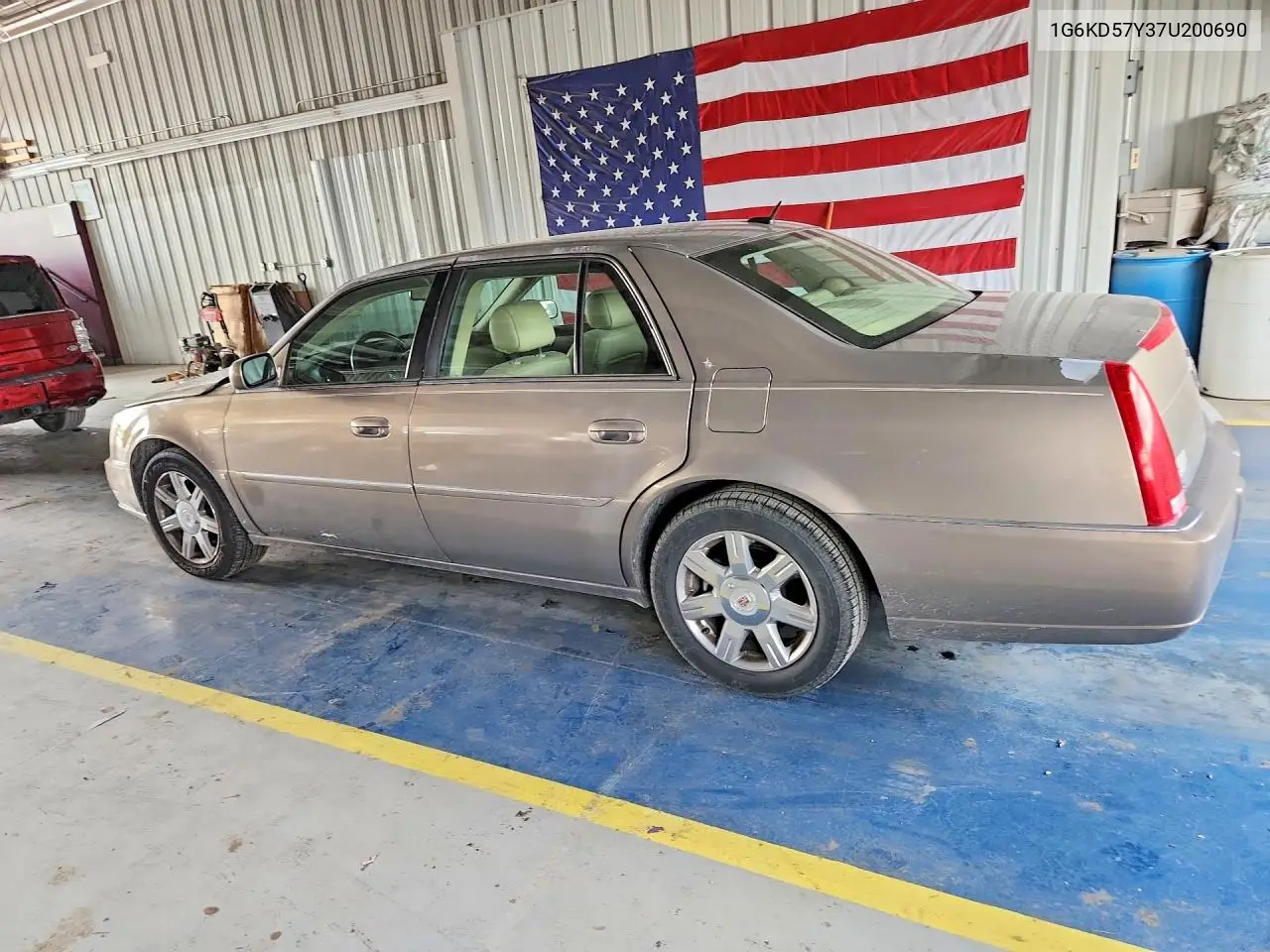2007 Cadillac Dts VIN: 1G6KD57Y37U200690 Lot: 59583906