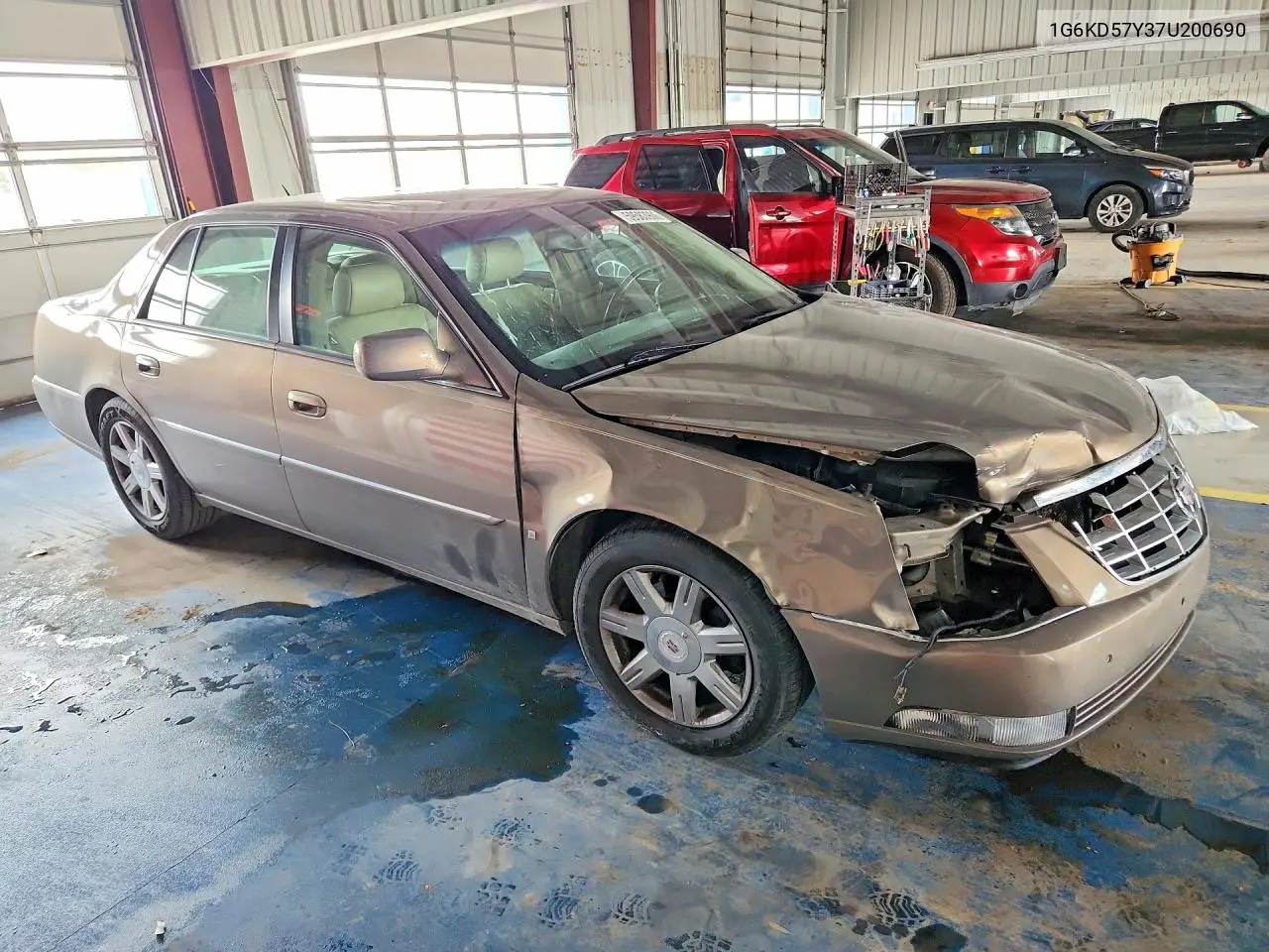 2007 Cadillac Dts VIN: 1G6KD57Y37U200690 Lot: 59583906