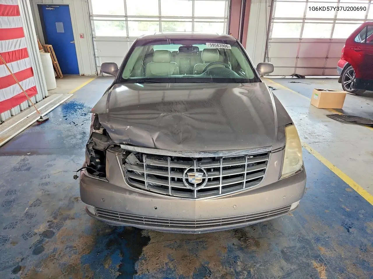 2007 Cadillac Dts VIN: 1G6KD57Y37U200690 Lot: 59583906