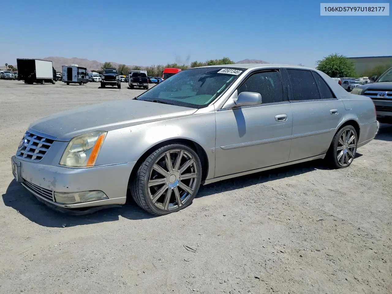 2007 Cadillac Dts VIN: 1G6KD57Y97U182177 Lot: 60501346