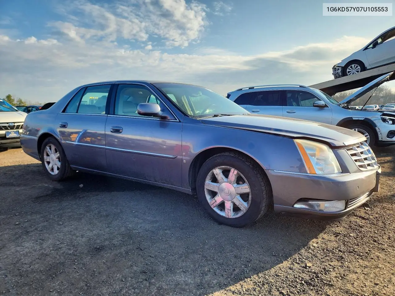 2007 Cadillac Dts VIN: 1G6KD57Y07U105553 Lot: 61063446