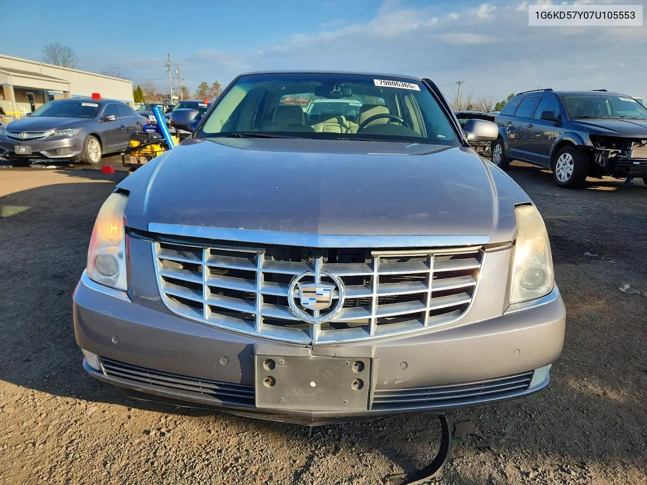 2007 Cadillac Dts VIN: 1G6KD57Y07U105553 Lot: 61063446