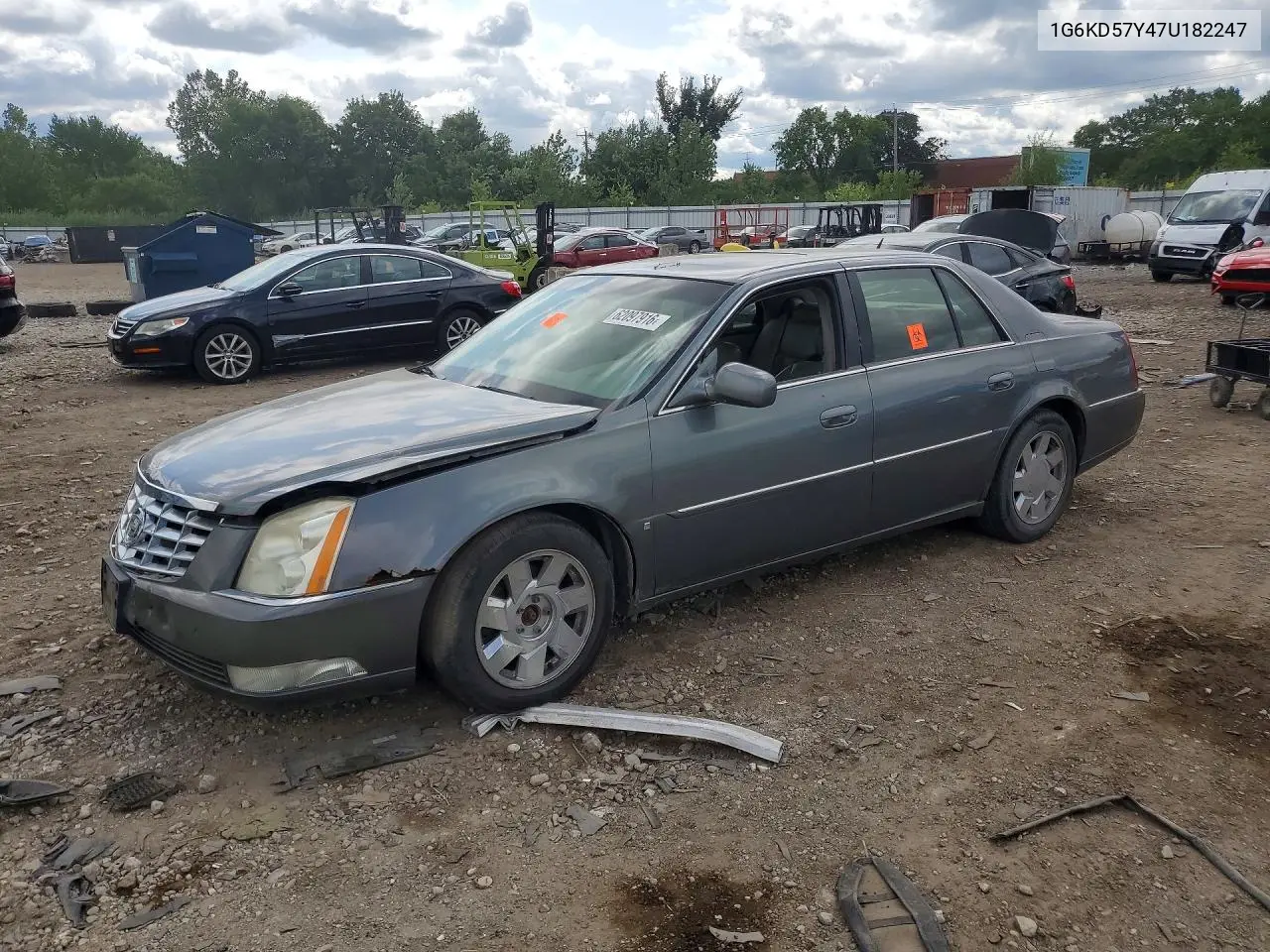 2007 Cadillac Dts VIN: 1G6KD57Y47U182247 Lot: 62097916