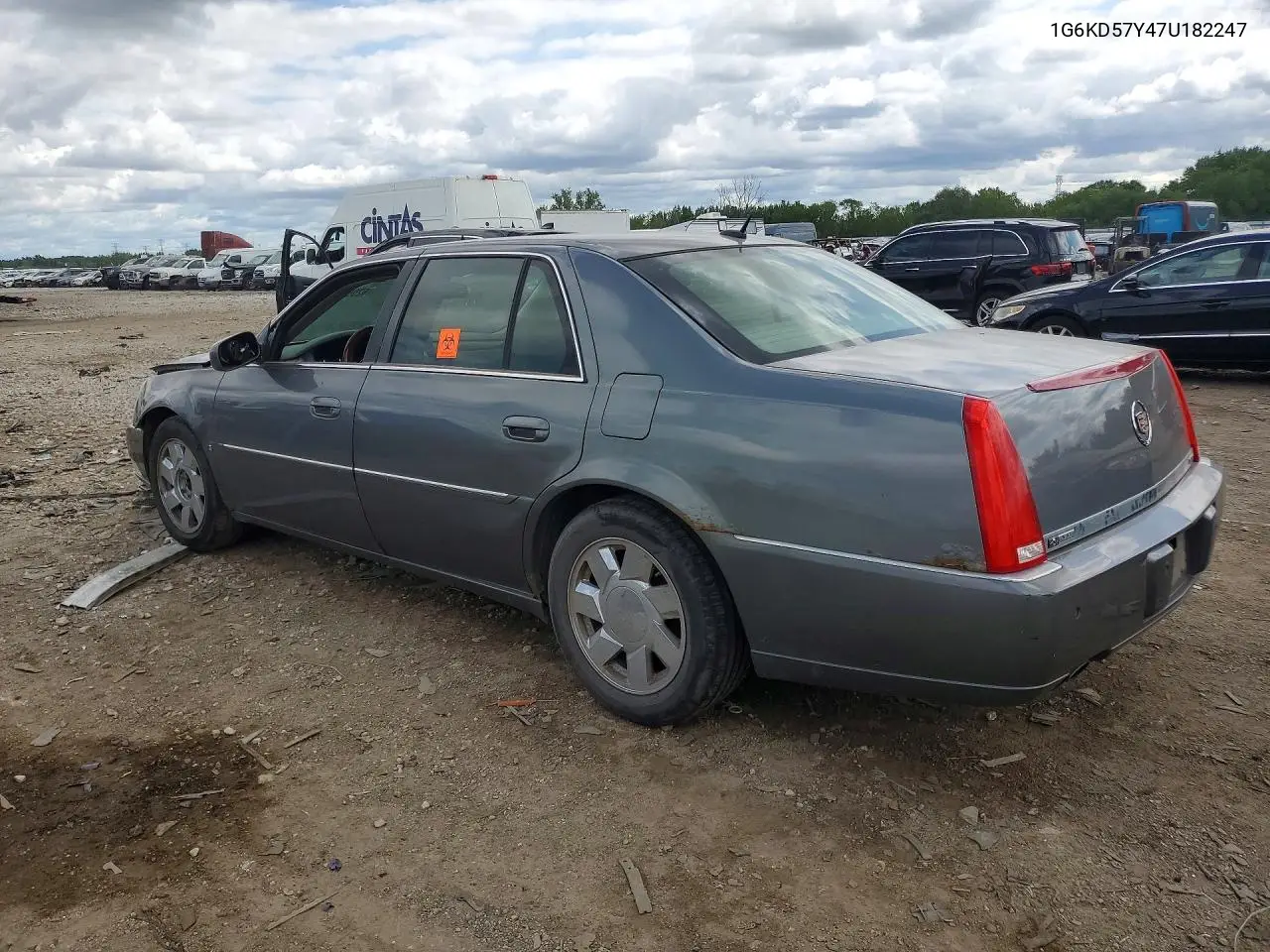 2007 Cadillac Dts VIN: 1G6KD57Y47U182247 Lot: 62097916