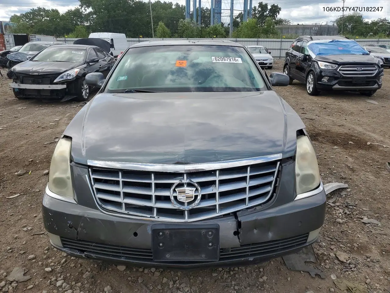 2007 Cadillac Dts VIN: 1G6KD57Y47U182247 Lot: 62097916