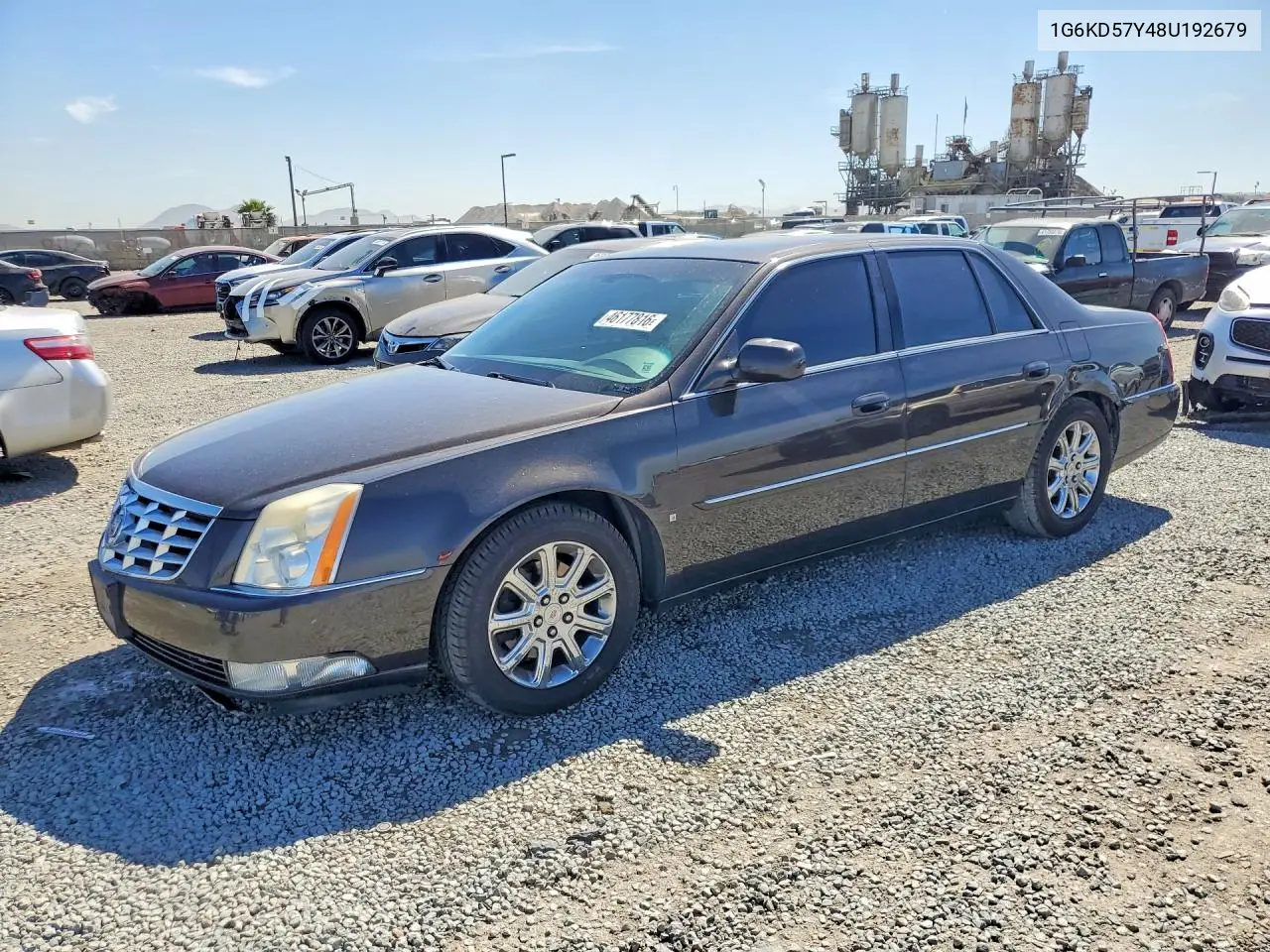 2008 Cadillac Dts VIN: 1G6KD57Y48U192679 Lot: 46177816
