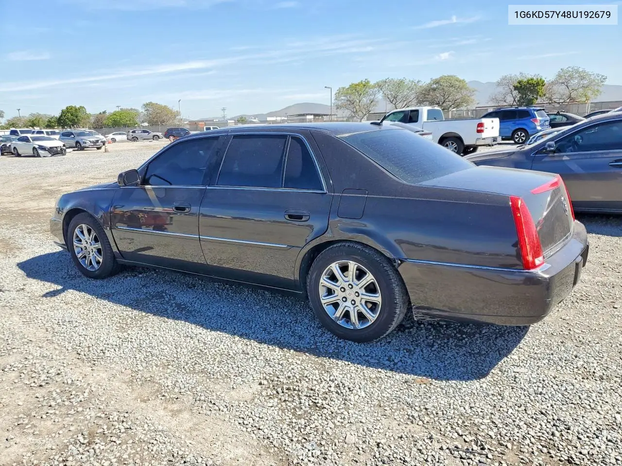 2008 Cadillac Dts VIN: 1G6KD57Y48U192679 Lot: 46177816