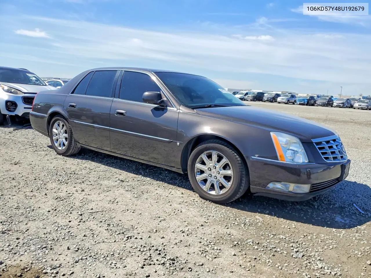 2008 Cadillac Dts VIN: 1G6KD57Y48U192679 Lot: 46177816
