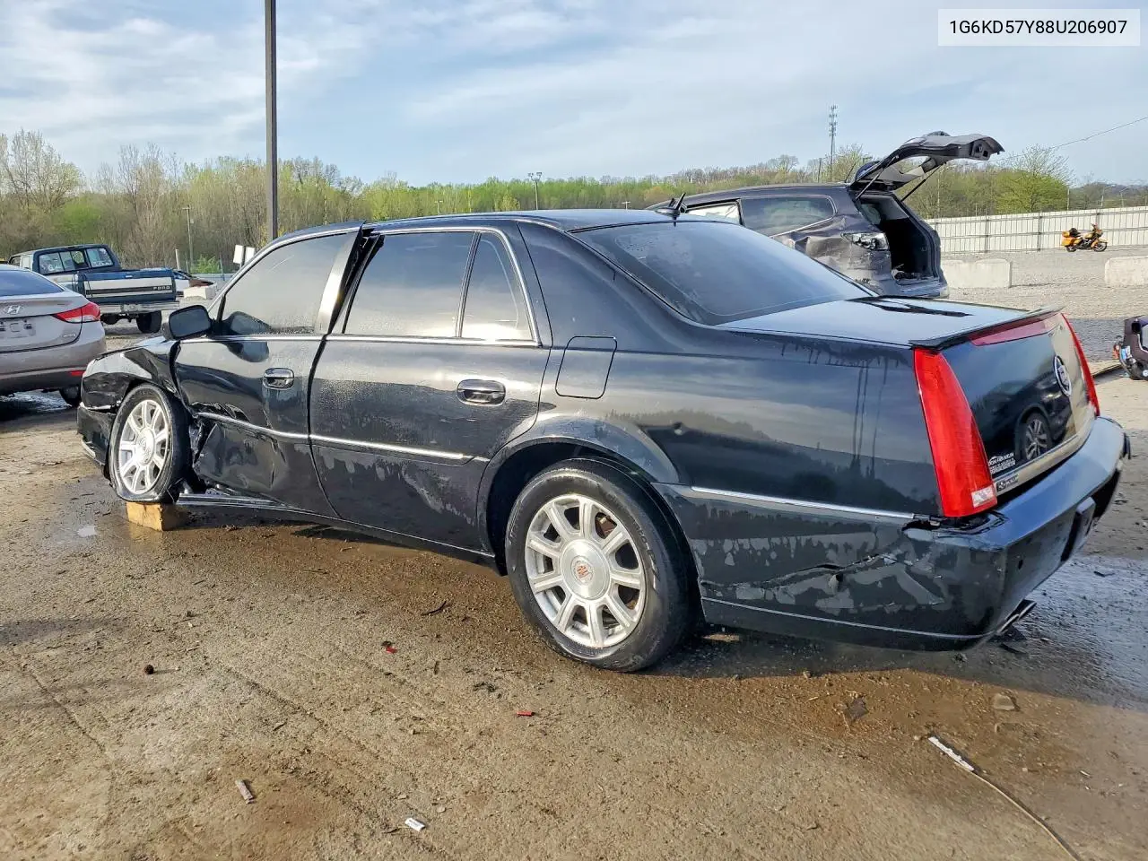 2008 Cadillac Dts VIN: 1G6KD57Y88U206907 Lot: 48244666