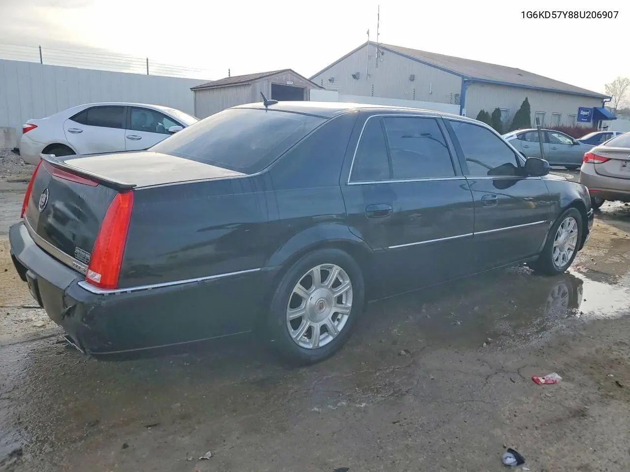 2008 Cadillac Dts VIN: 1G6KD57Y88U206907 Lot: 48244666