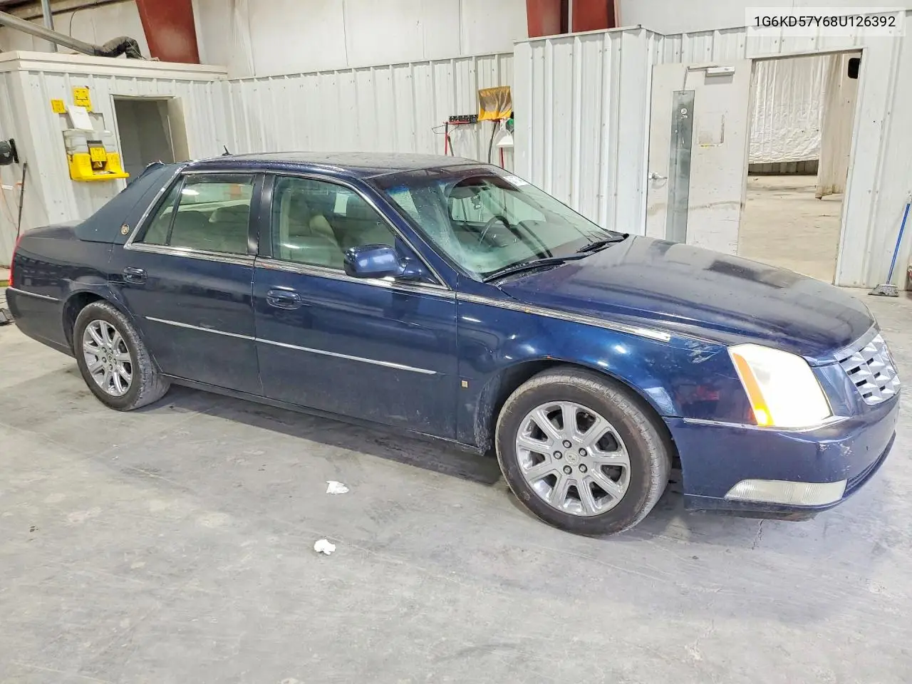 2008 Cadillac Dts VIN: 1G6KD57Y68U126392 Lot: 53113436