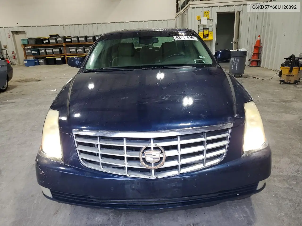 2008 Cadillac Dts VIN: 1G6KD57Y68U126392 Lot: 53113436