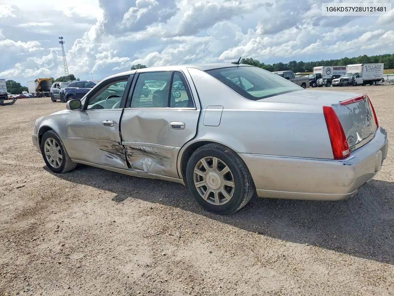 2008 Cadillac Dts VIN: 1G6KD57Y28U121481 Lot: 54098526