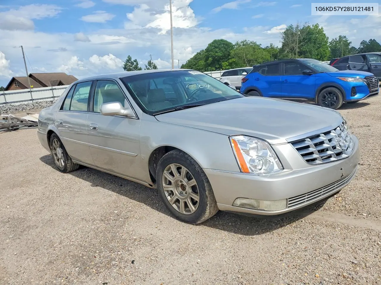 2008 Cadillac Dts VIN: 1G6KD57Y28U121481 Lot: 54098526