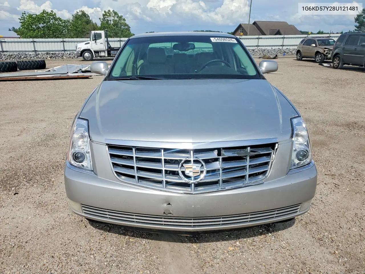 2008 Cadillac Dts VIN: 1G6KD57Y28U121481 Lot: 54098526