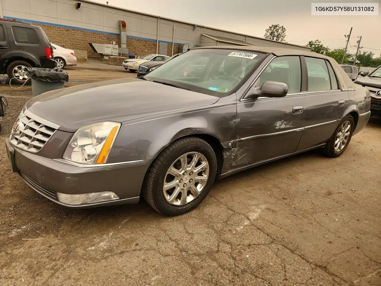 2008 Cadillac Dts VIN: 1G6KD57Y58U131082 Lot: 57747566