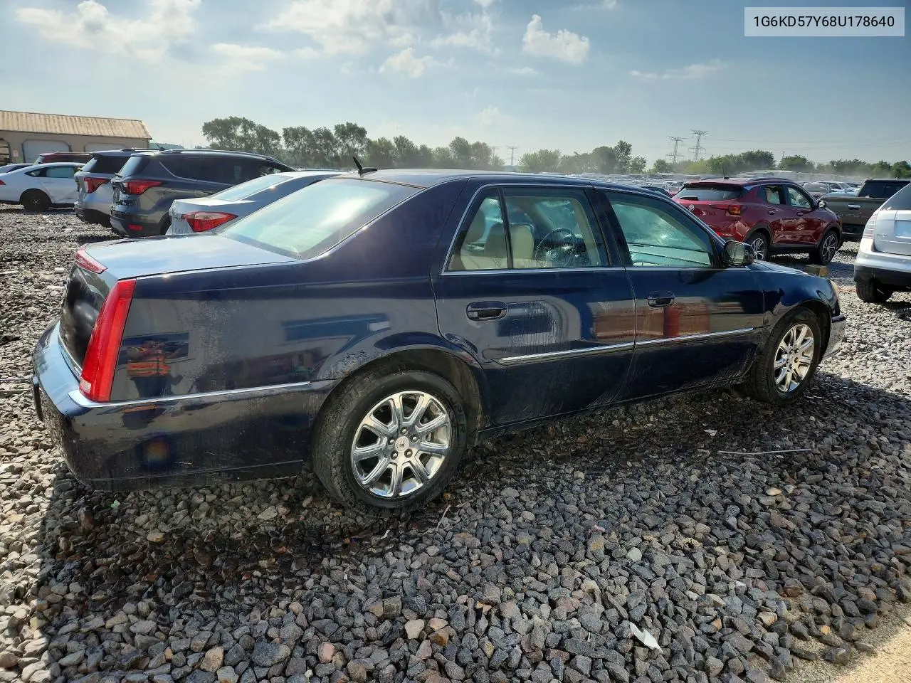2008 Cadillac Dts VIN: 1G6KD57Y68U178640 Lot: 59901006