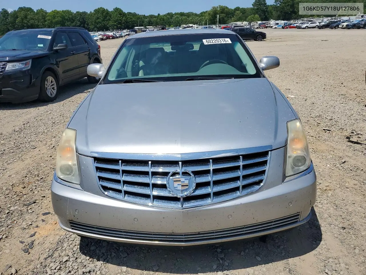 2008 Cadillac Dts VIN: 1G6KD57Y18U127806 Lot: 60220316