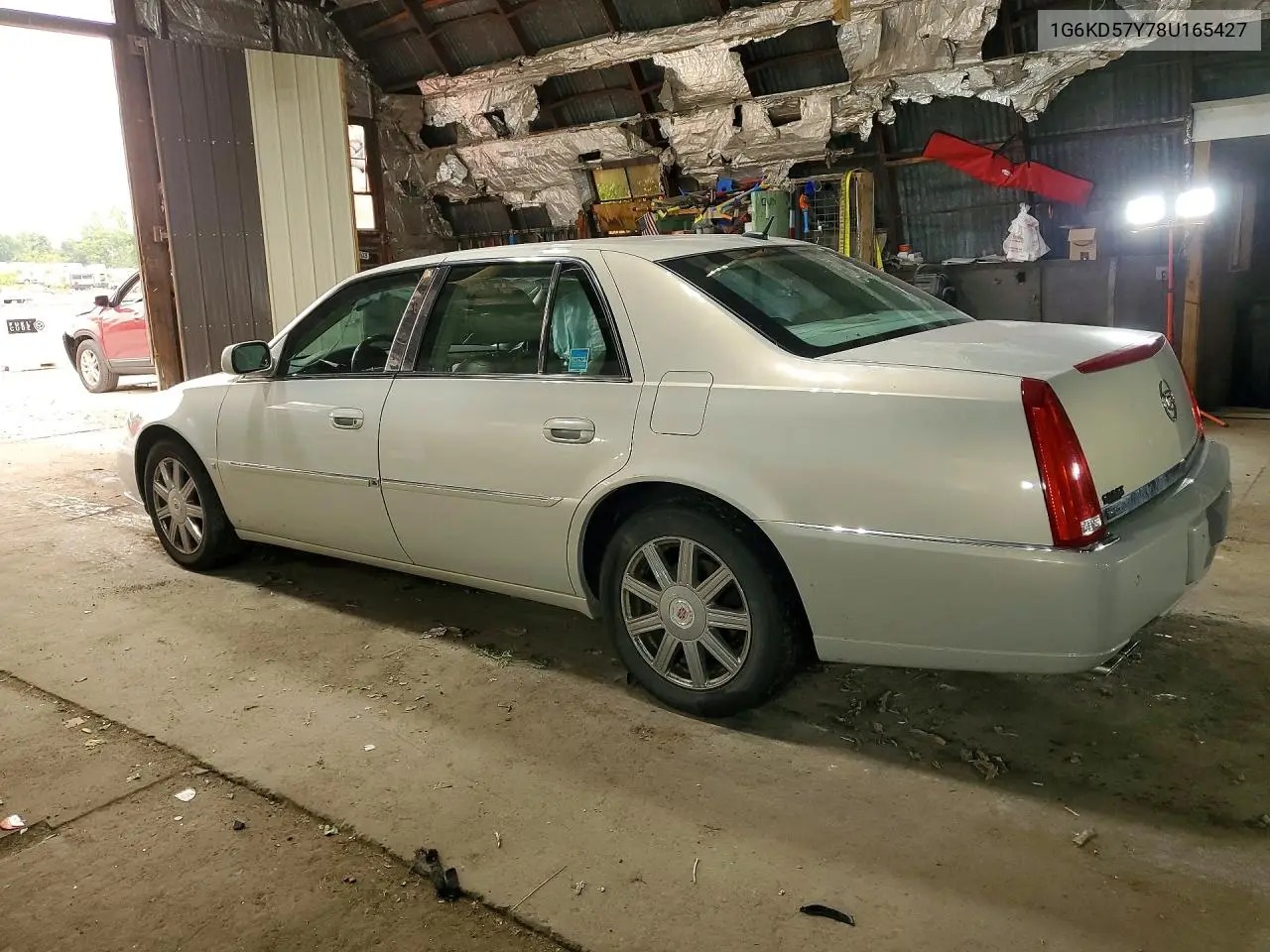 2008 Cadillac Dts VIN: 1G6KD57Y78U165427 Lot: 60744176