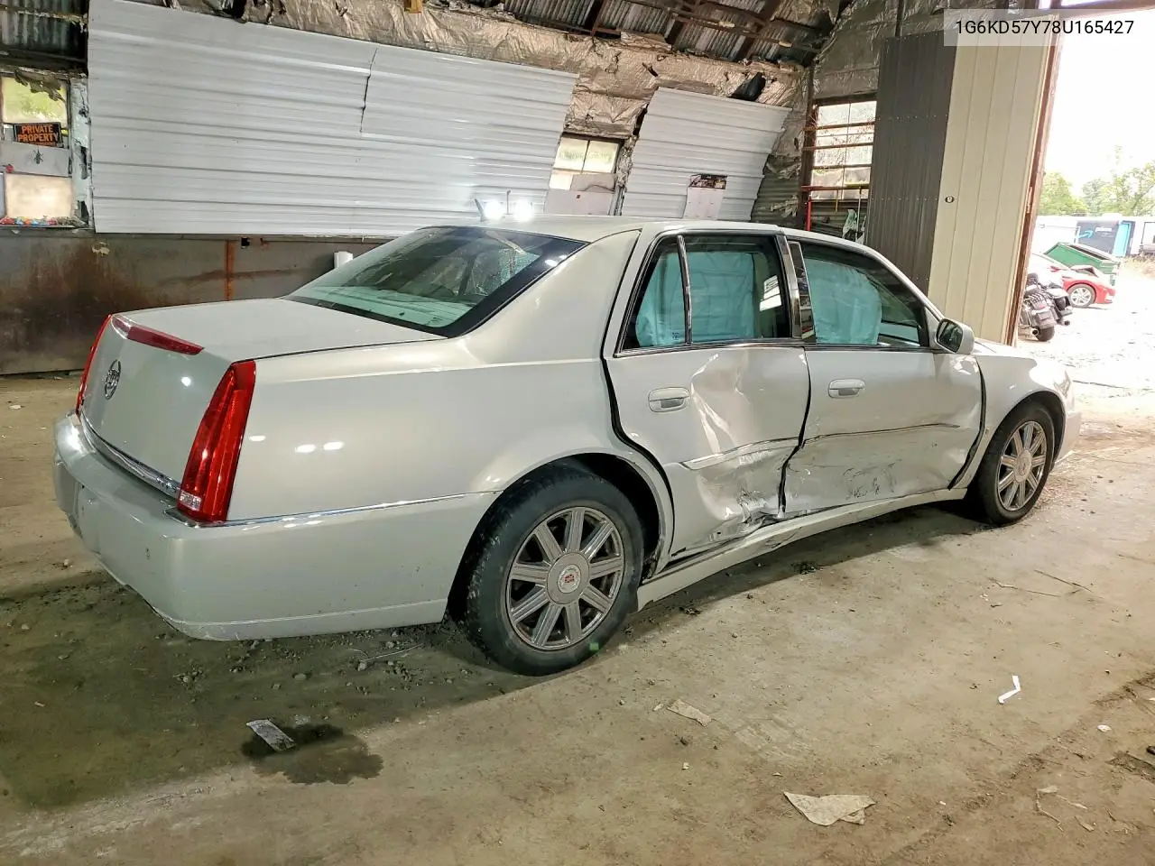 2008 Cadillac Dts VIN: 1G6KD57Y78U165427 Lot: 60744176