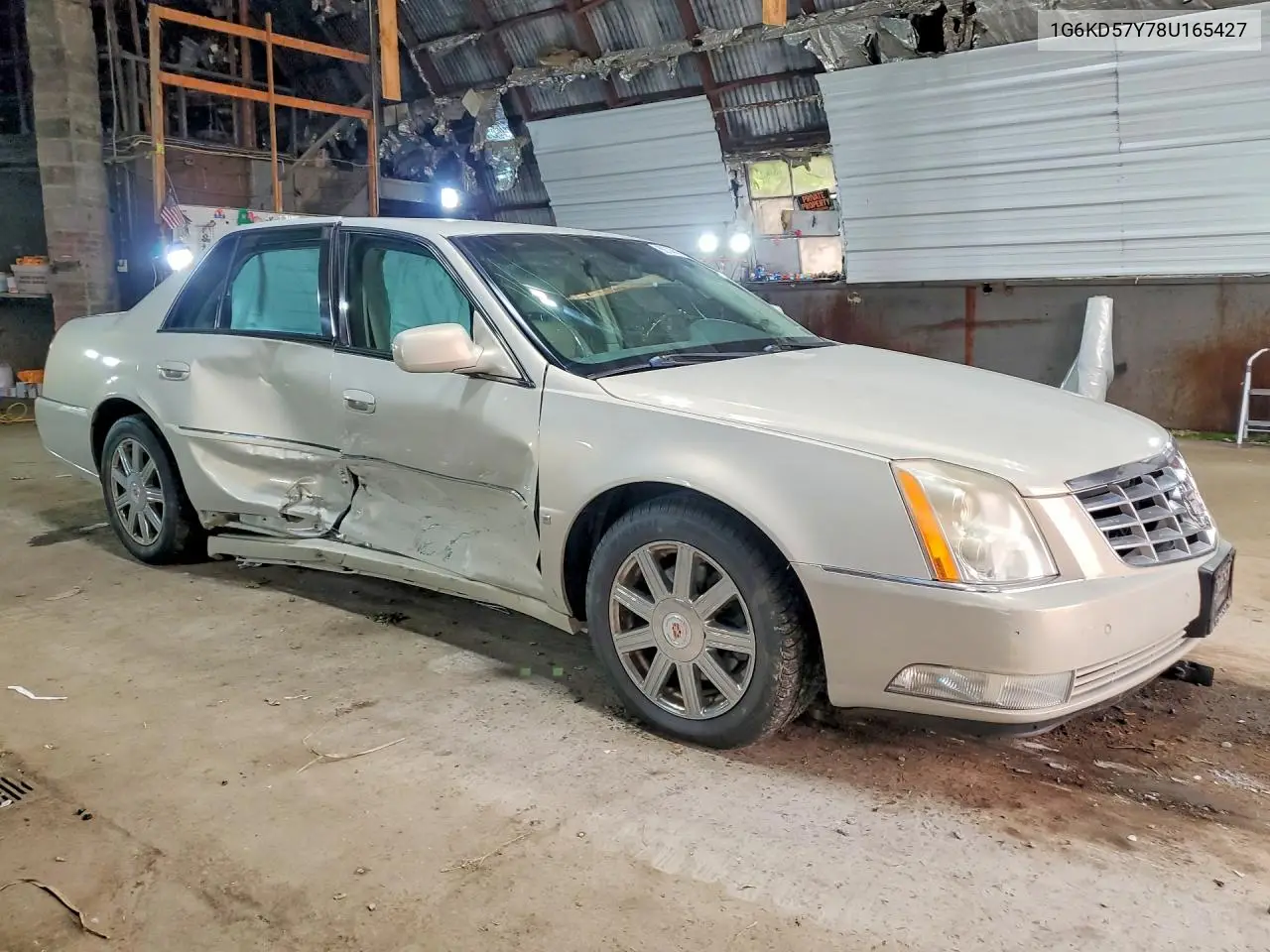 2008 Cadillac Dts VIN: 1G6KD57Y78U165427 Lot: 60744176