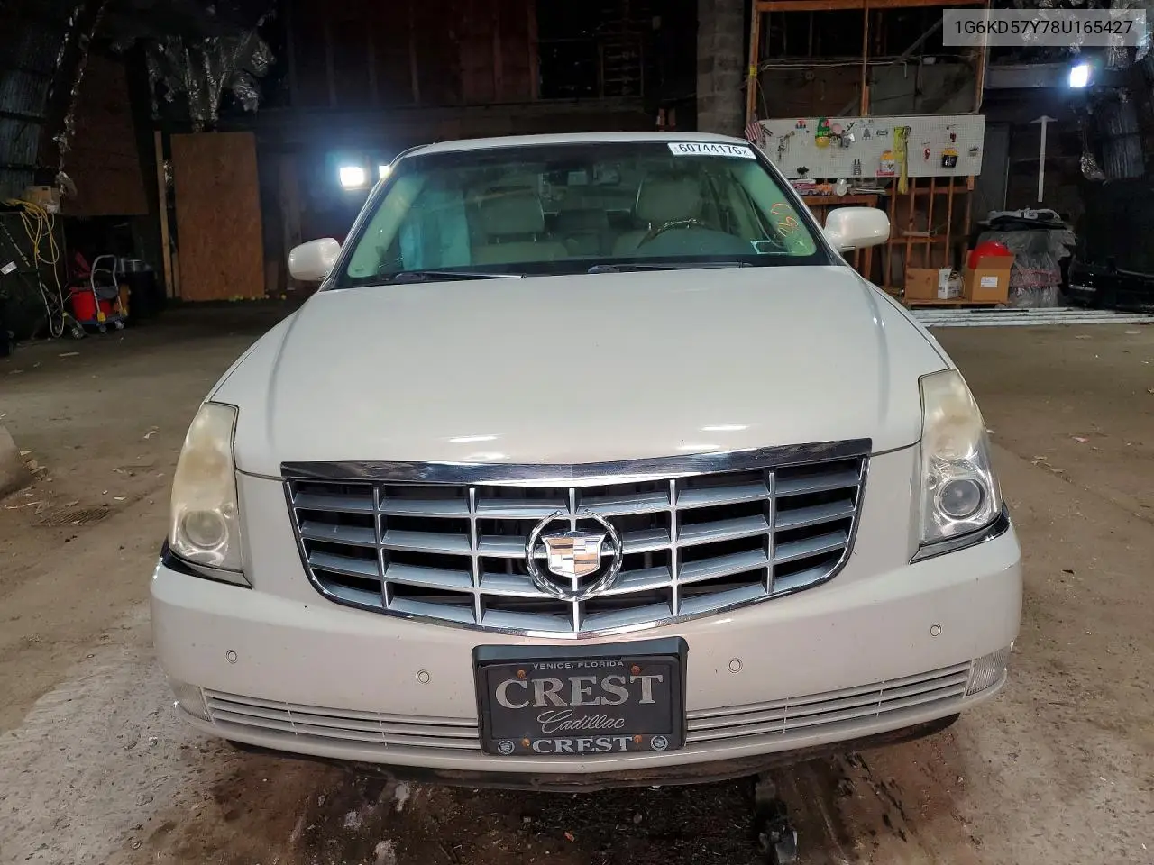 2008 Cadillac Dts VIN: 1G6KD57Y78U165427 Lot: 60744176