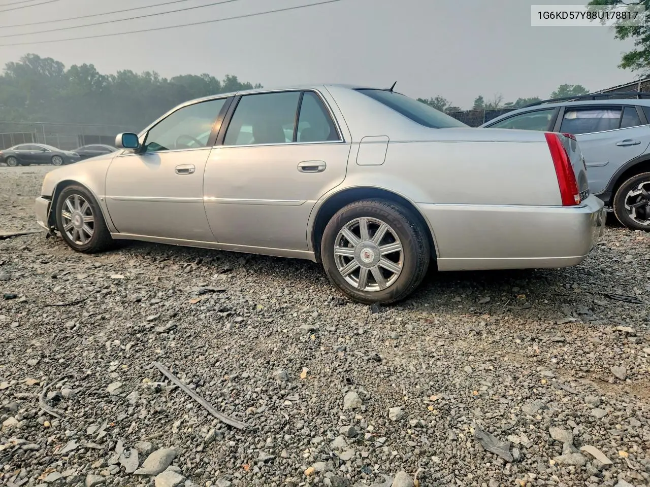 2008 Cadillac Dts VIN: 1G6KD57Y88U178817 Lot: 61351706